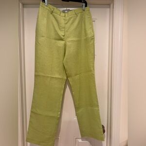 Liz Caiborne vintage new Kylie 100% linen pants size 12